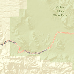 Valley of Fire Highway, Overton, NV 89040 Street Map