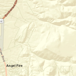 Angel Fire Street Map