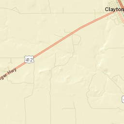 Clayton Street Map