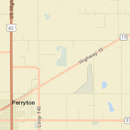 Perryton Street Map