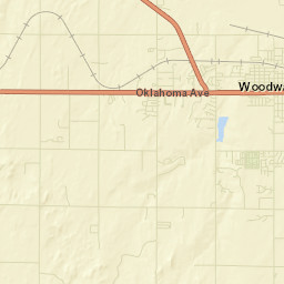 Downs Ave Woodward OK 73801 Street Map