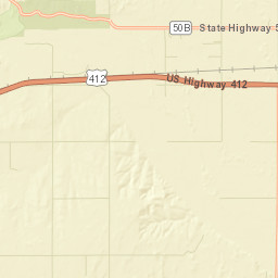 Woodward County Street Map