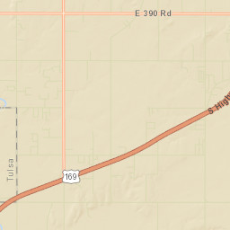 6390-6472 E 400 Rd Oologah OK Street Map