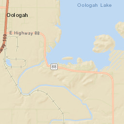 Oologah Street Map