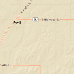 16804 E 393 Rd Claremore OK Street Map