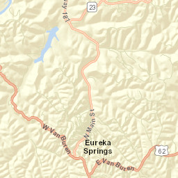 52-120 Lower Wall Street, Eureka Springs Street Map