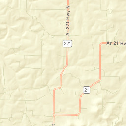 Urbanette Arkansas Street Map