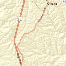 Omaha Arkansas Street Map