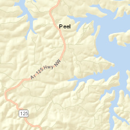 Peel Arkansas Street Map