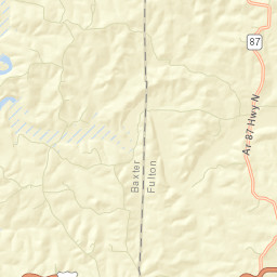 Vidette Arkansas Street Map