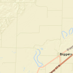 Biggers Arkansas Street Map
