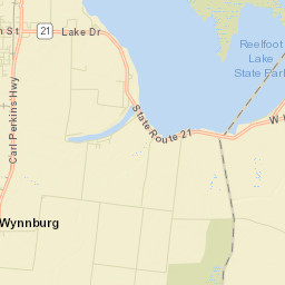 Sunkist Beach Tennessee Street Map