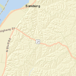 Webb Chapel Tennessee Street Map