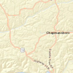 Lockertsville Tennessee Street Map