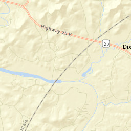 Rock House Tennessee Street Map