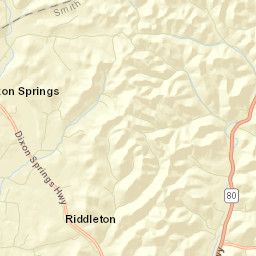 Riddleton Tennessee Street Map