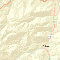 Allred Tennessee Street Map