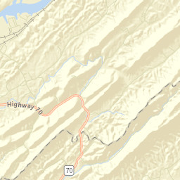 Strahl Tennessee Street Map