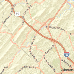 West Oakland Park Tennessee Street Map