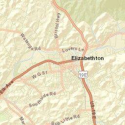 Valley Park Tennessee Street Map