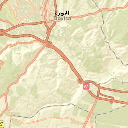 Bouïra Street Map