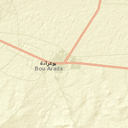 Bou Arada Street Map