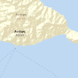 Anáfi Street Map