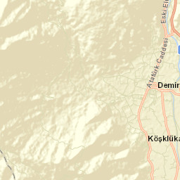 Turunçova Street Map