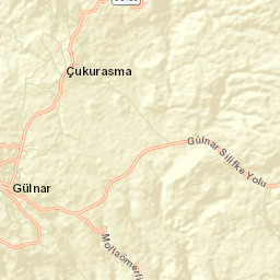 Gülnar Street Map