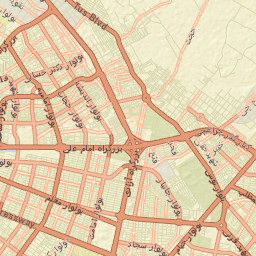 Mashhad Street Map