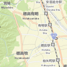 Hotaka Street Map