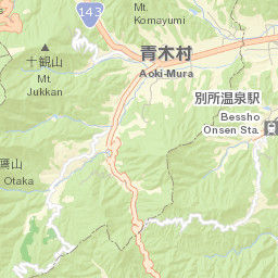 Aoki Street Map