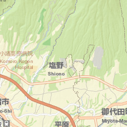 Komoro Street Map