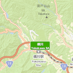 Annaka Shi Street Map