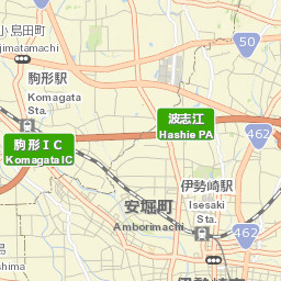 Isesaki Shi Street Map