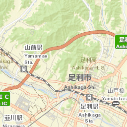 Ashikaga Street Map