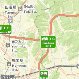 Tanuma Street Map