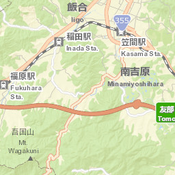 Kasama-shi Street Map