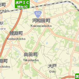 Mito-shi Street Map