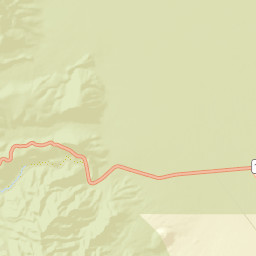 Panamint Springs California Street Map