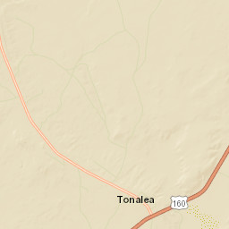 Tonalea Arizona Street Map