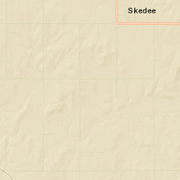 Pawnee County Street Map