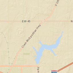 Rogers County Street Map