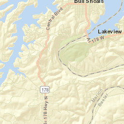Bull Shoals Arkansas Street Map