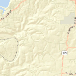 Whiteville Arkansas Street Map