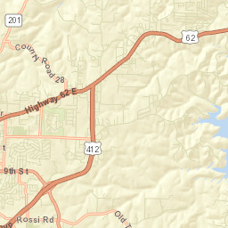 Dogwood Park Arkansas Street Map