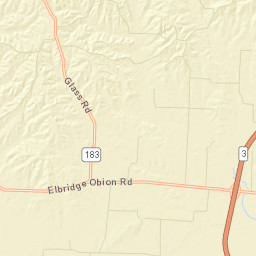 Glass Tennessee Street Map