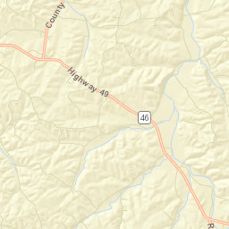 Ellis Mills Tennessee Street Map