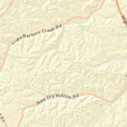 Woods Valley Tennessee Street Map
