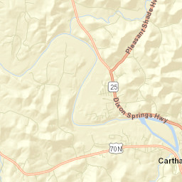 2-18 Lebanon Hwy South Carthage Street Map